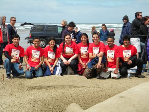 Cannon Beach Sand Castle Team